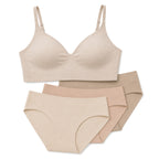 Hush Bundle (Bra + 3 Briefs)